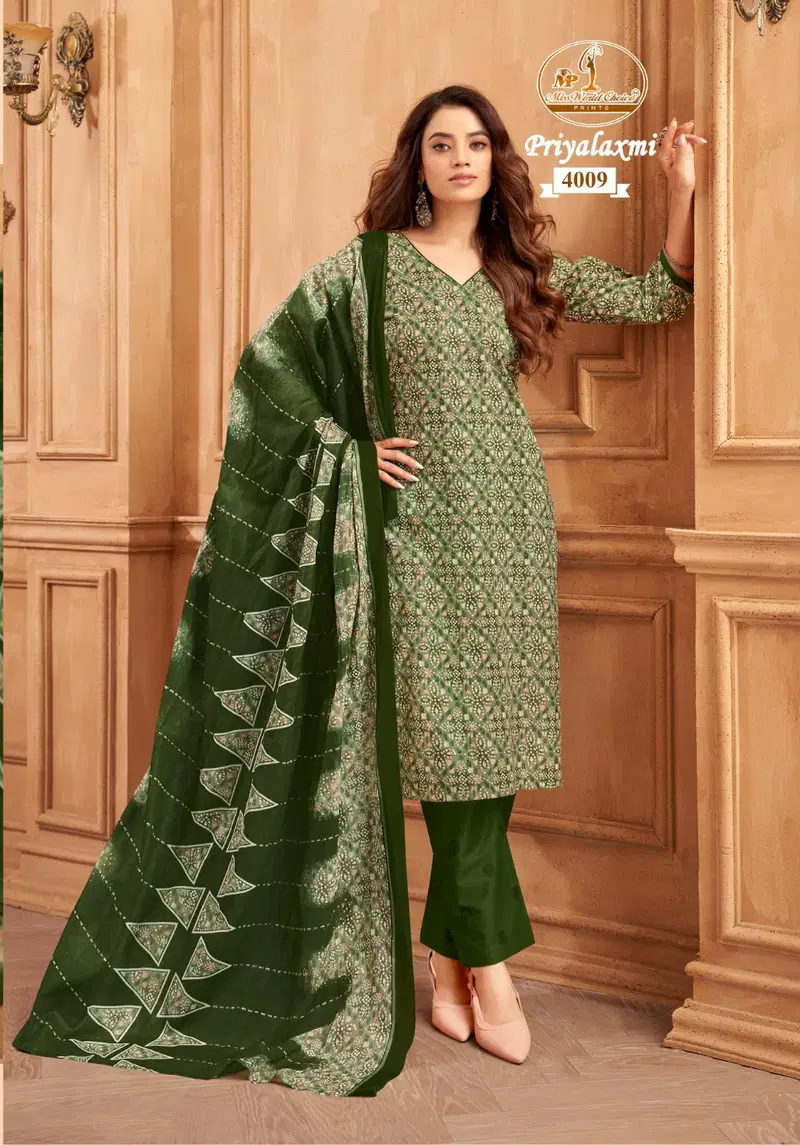 Priyalaxmi Vol 4 By Miss World Cotton Surat Kurti With Bottom Dupatta Wholesale Market